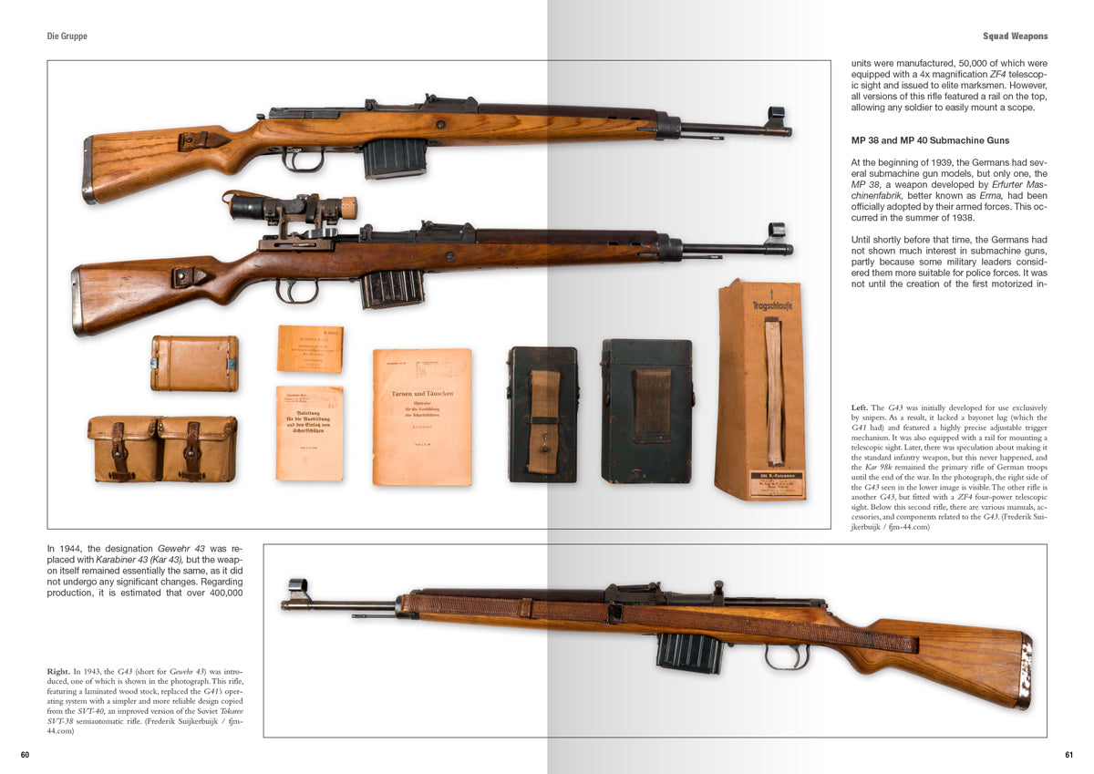 AK130025 DIE GRUPPE – WEAPONS AND EQUIPMENT OF THE GERMAN INFANTRY SQUAD (1939 – 1945)