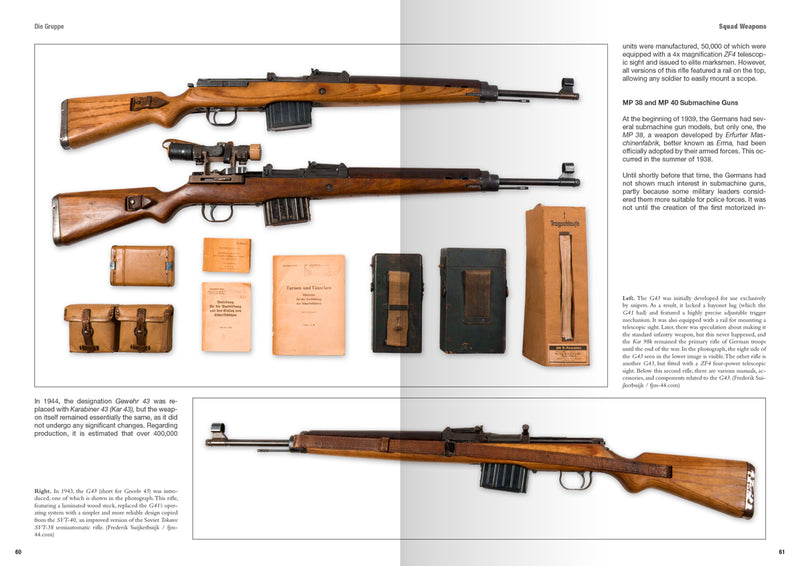 AK130025 DIE GRUPPE – WEAPONS AND EQUIPMENT OF THE GERMAN INFANTRY SQUAD (1939 – 1945)