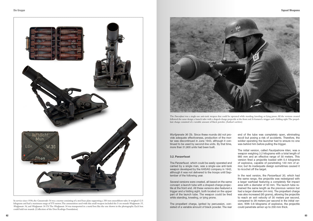 AK130025 DIE GRUPPE – WEAPONS AND EQUIPMENT OF THE GERMAN INFANTRY SQUAD (1939 – 1945)