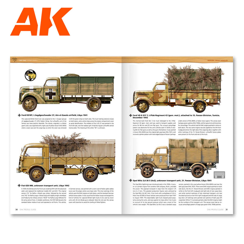 AK271 D.A.K. Profile guide Afrika 1941-1943 (2nd edition)