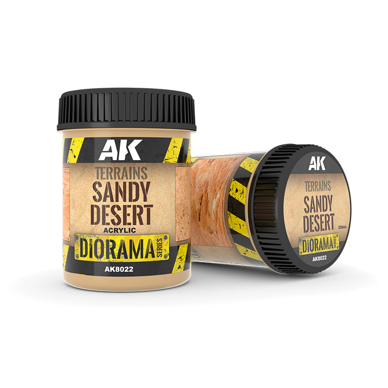 AK8022 Interactive terrains sandy desert 250 ml (acrylic)