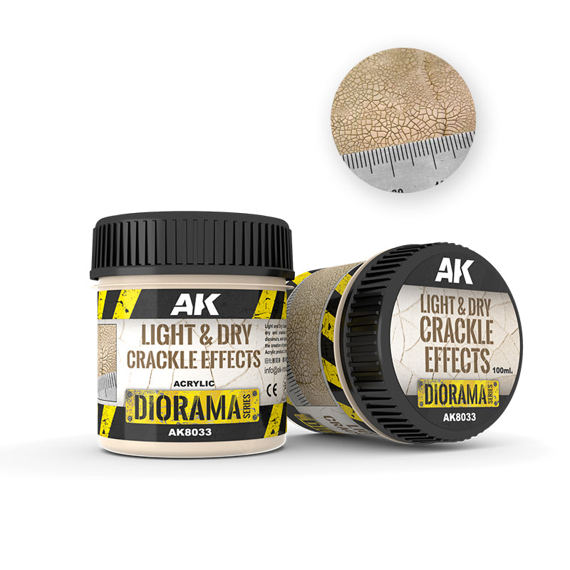 AK8033 Interactive light and Dry Crackle Effects 100 ml