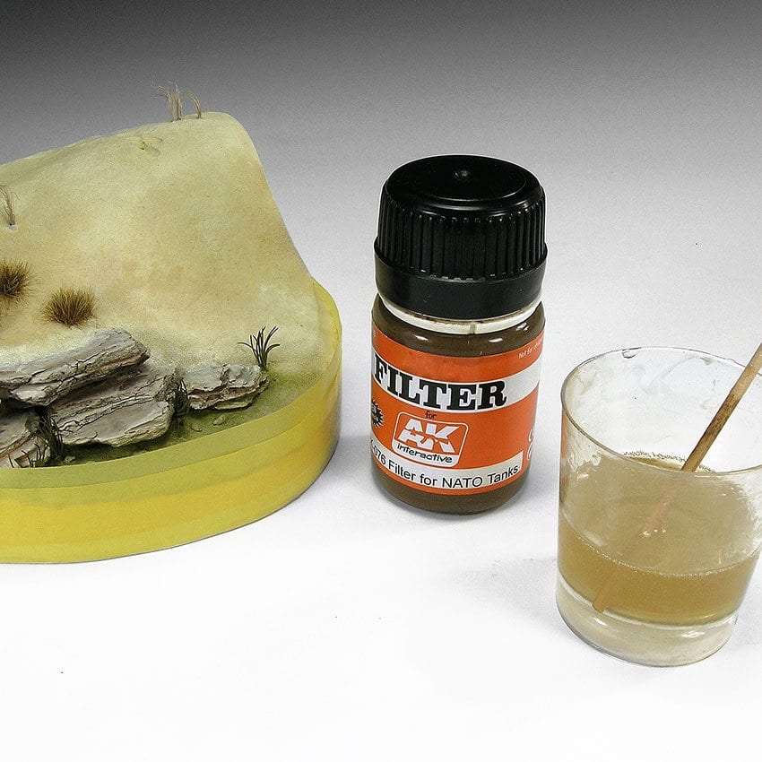 AK8043 Resin epoxy water. 2 componentes 375ml