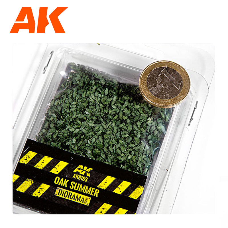 AK8163 Interactive Oak Summer Leaves 1/35 (bag 7 grams)