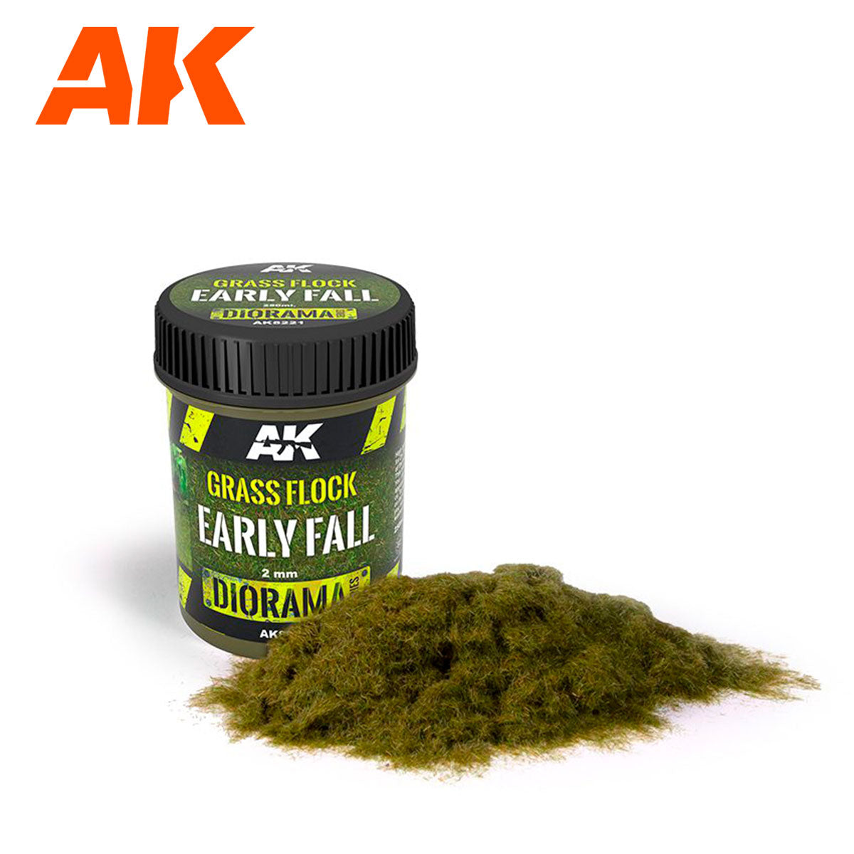 AK8221 GRASS FLOCK 2MM EARLY FALL