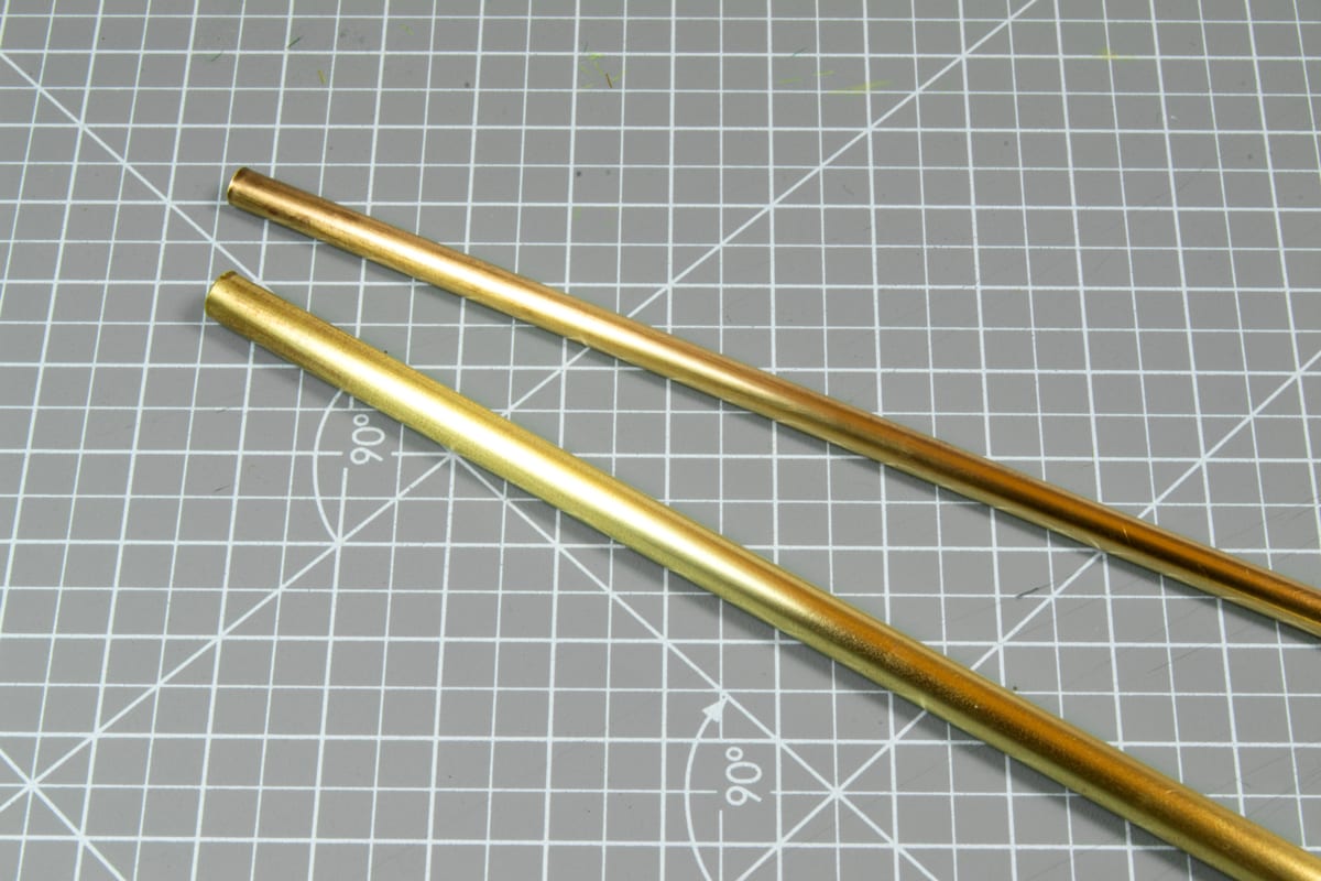AK9105 TUBOS DE LATÓN 0,6MM  5 UNIDADES