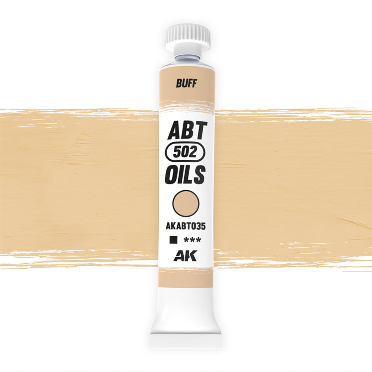 ABTEILUNG 502 BUFF OIL PAINT 20ML AK ABT035