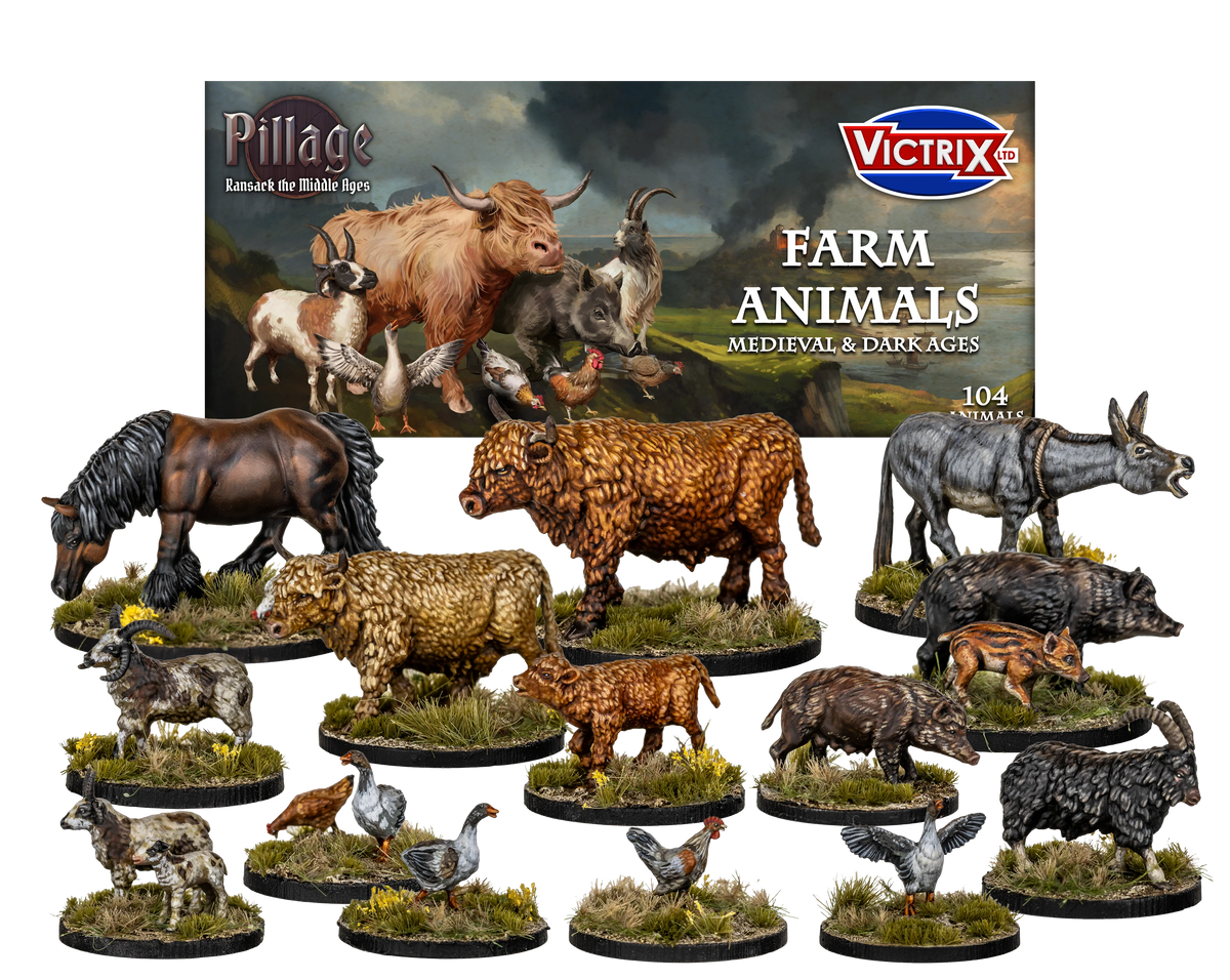VXE014 Medieval Farm Animals