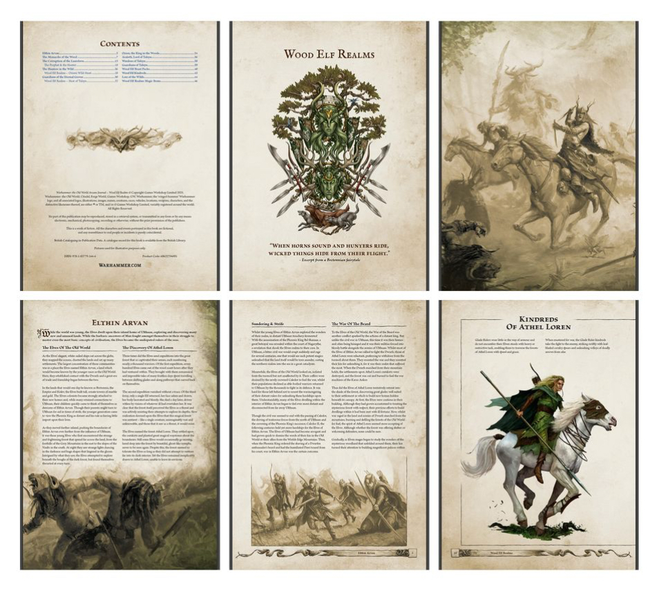 Arcane journal: Wood Elf Realms