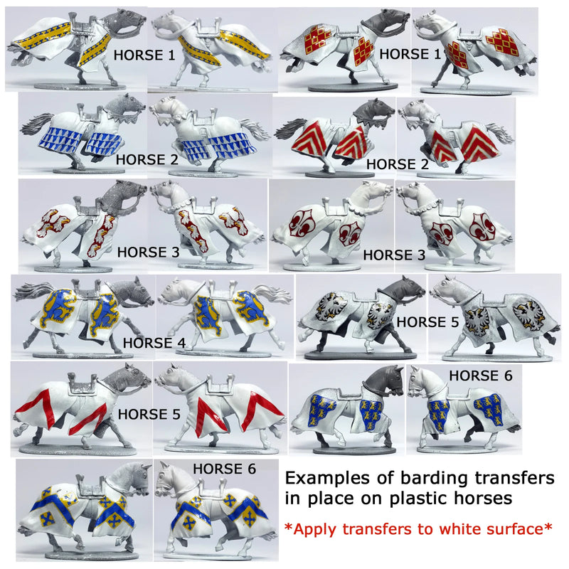 VICTRIX: Medieval Barding and Shield Transfers 4
