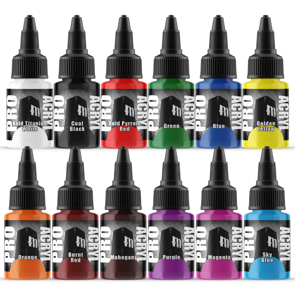 Pro Acryl Base Set - 24 colores