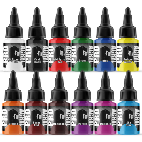 Pro Acryl Base Set - 24 colores