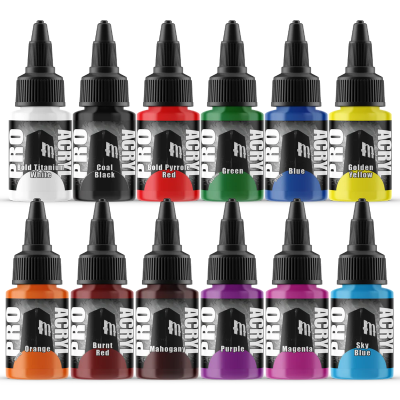 Pro Acryl Base Set - 24 colores