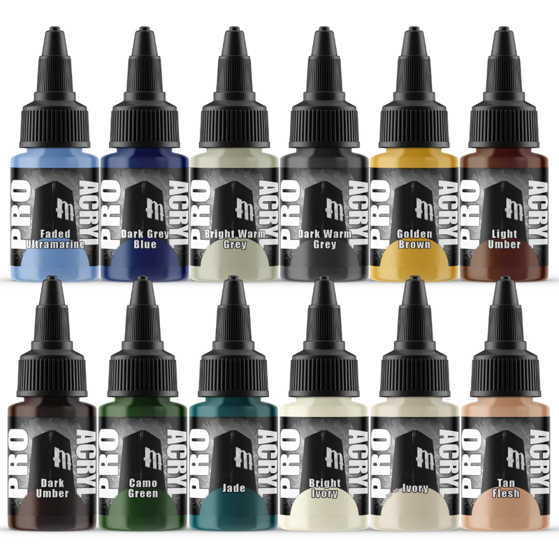 Pro Acryl Base Set - 24 colores