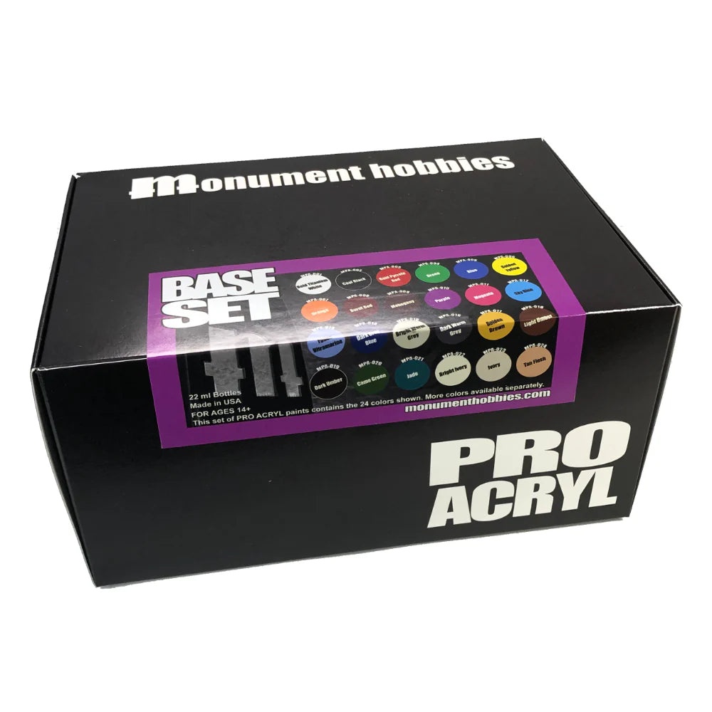 Pro Acryl Base Set - 24 colores