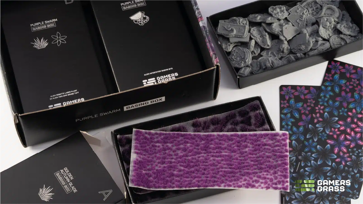 GGSB-PSBB Purple Swarm Basing Box