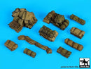 1/35 Black dog Tentage + bedrolls accessories set BLDT35141T