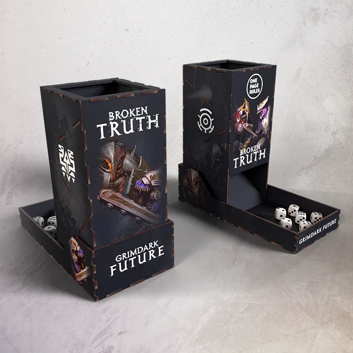 Grimdark future - One Page Rules Broken Truth Dice Tower