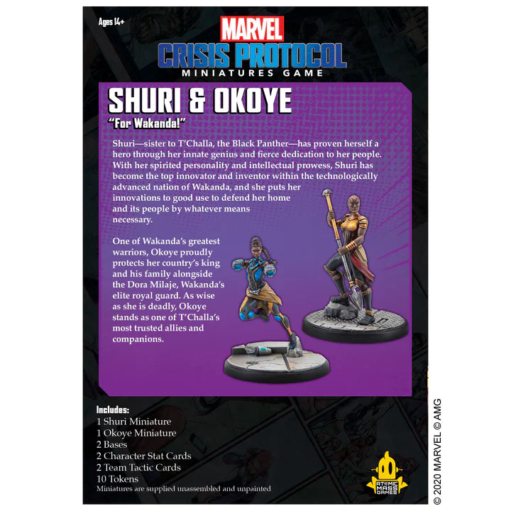 MARVEL CRISIS PROTOCOL: Shuri & Okoye