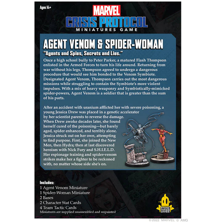 MARVEL CRISIS PROTOCOL: Agent Venom &amp; Spider-woman