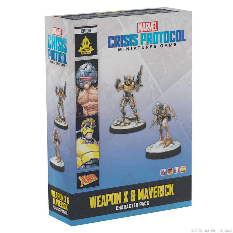 Marvel: Crisis Protocol - Weapon X & Maverick CP109