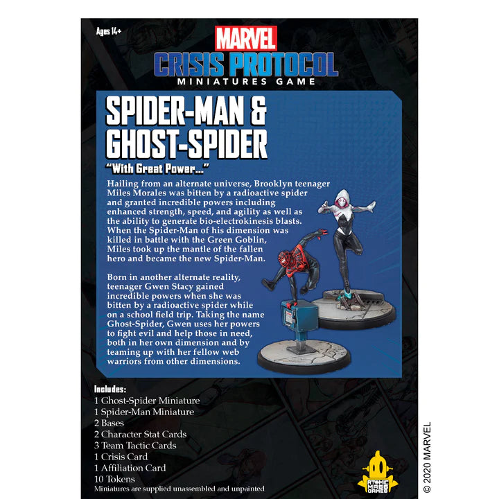 PROTOCOLE DE CRISE MARVEL : Spider-Man et Ghost Spider