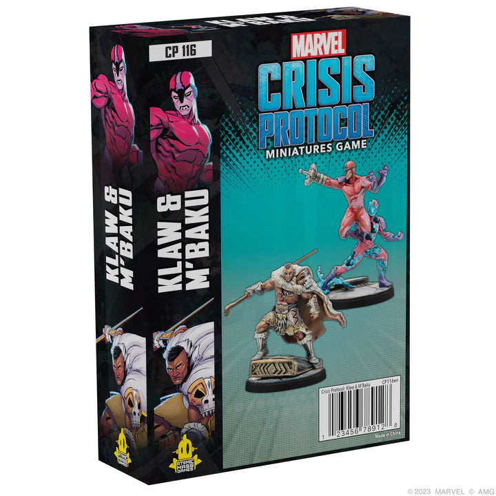 MARVEL CRISIS PROTOCOL: Klaw &amp; M'Baku