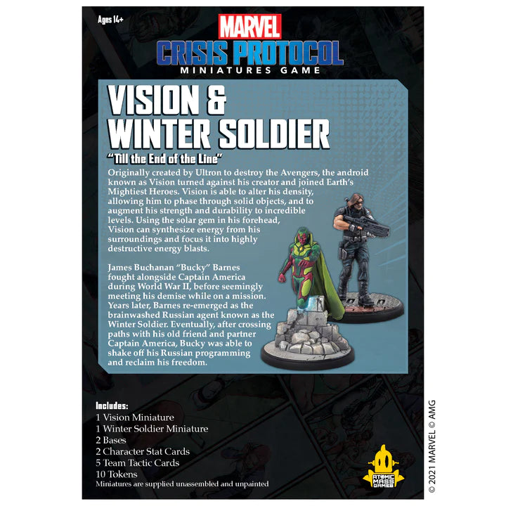 PROTOCOLE DE CRISE MARVEL : Vision et Soldat de l'Hiver