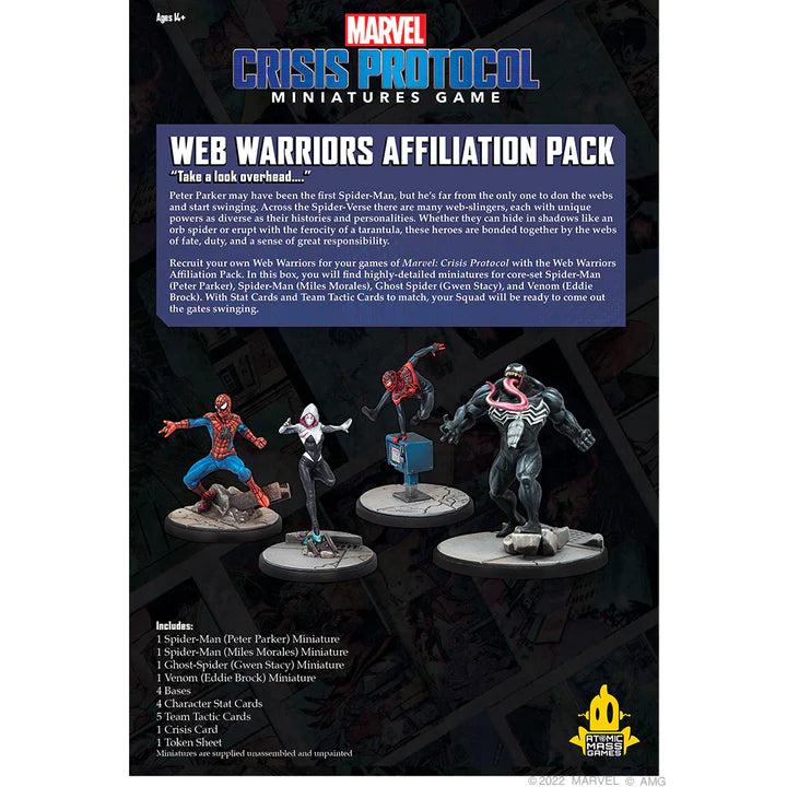 PROTOCOLE DE CRISE MARVEL : Pack d'affiliation Web Warriors