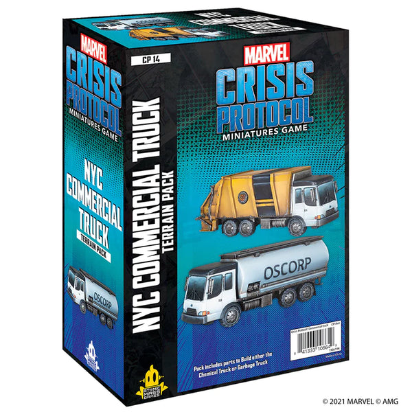 MARVEL CRISIS PROTOCOL: NYC commercial truck Terrain Pack