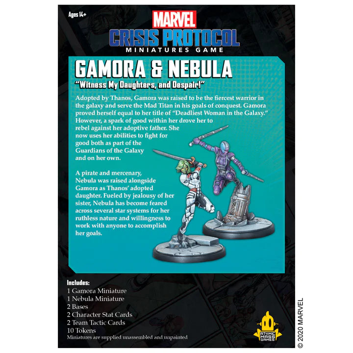 PROTOCOLE DE CRISE MARVEL : Gamora et Nébuleuse