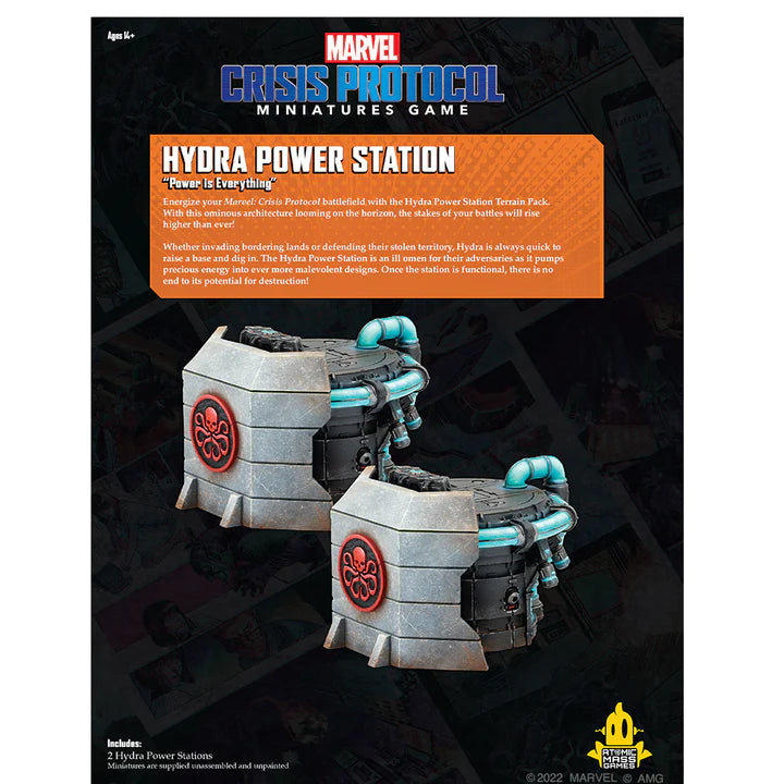 MARVEL CRISIS PROTOCOL: Hydra Power Station Terrain Pack