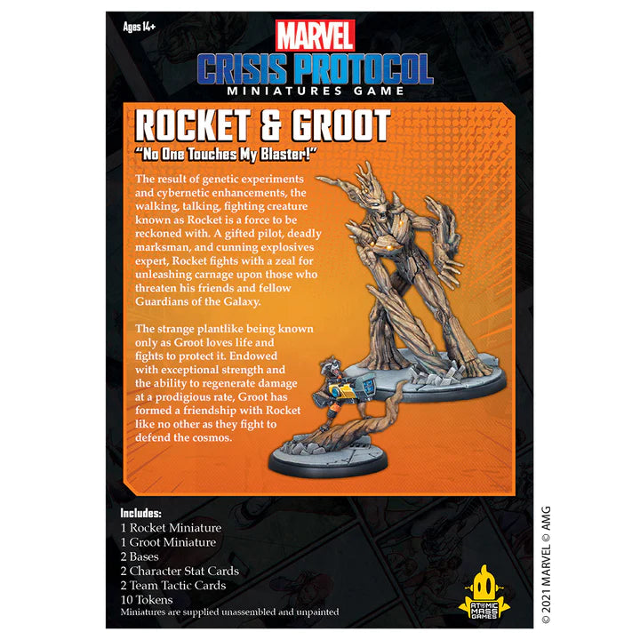 PROTOCOLE DE CRISE MARVEL : Rocket et Groot