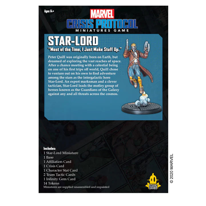 PROTOCOLE DE CRISE MARVEL : Star-Lord