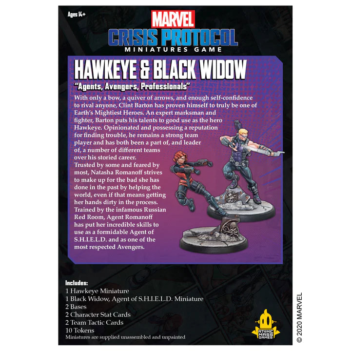 PROTOCOLE DE CRISE MARVEL : Hawkeye et Black Widow, agents du SHIELD