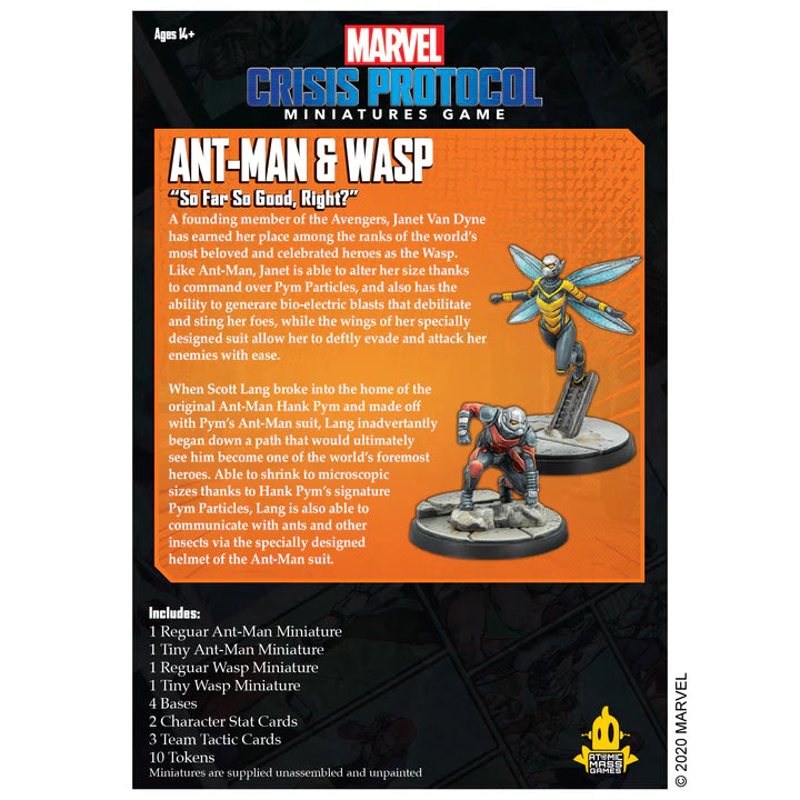 PROTOCOLE DE CRISE MARVEL : Ant-Man et Guêpe