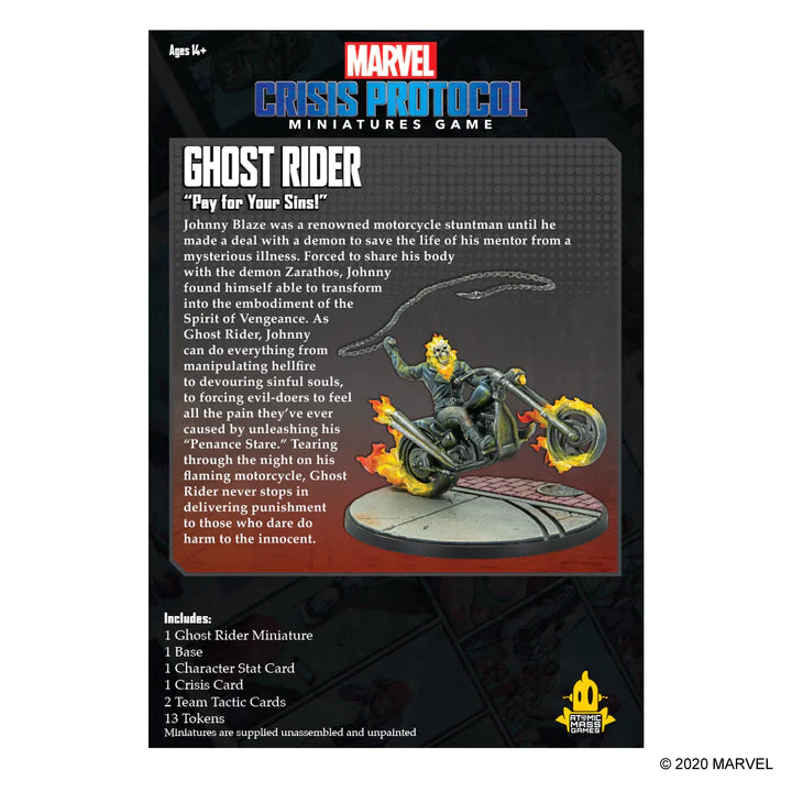PROTOCOLE DE CRISE MARVEL : Ghost Rider