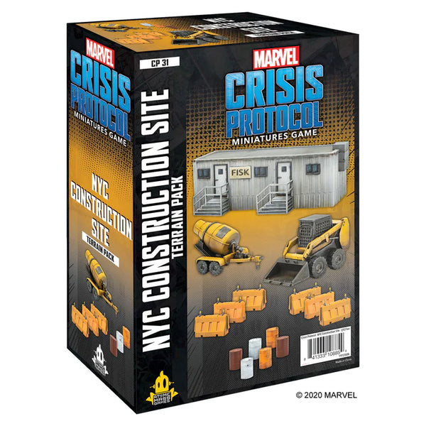 MARVEL CRISIS PROTOCOL: NYC Construction Site Terrain Pack