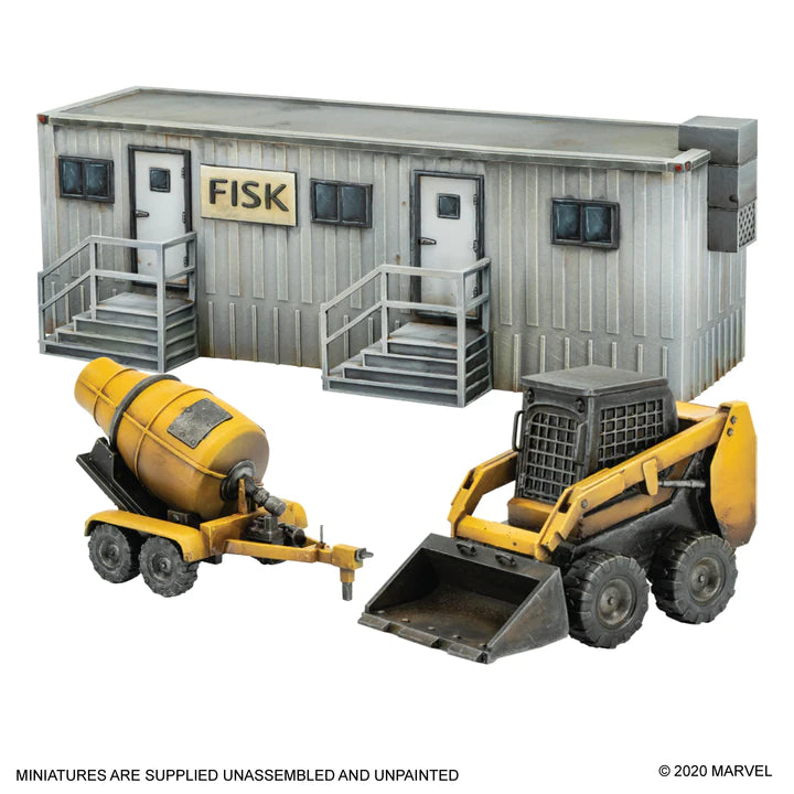 MARVEL CRISIS PROTOCOL: NYC Construction Site Terrain Pack