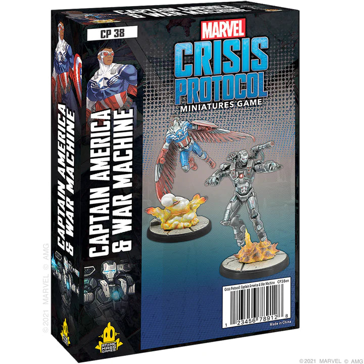 MARVEL CRISIS PROTOCOL: Captain America &amp; Warmachine