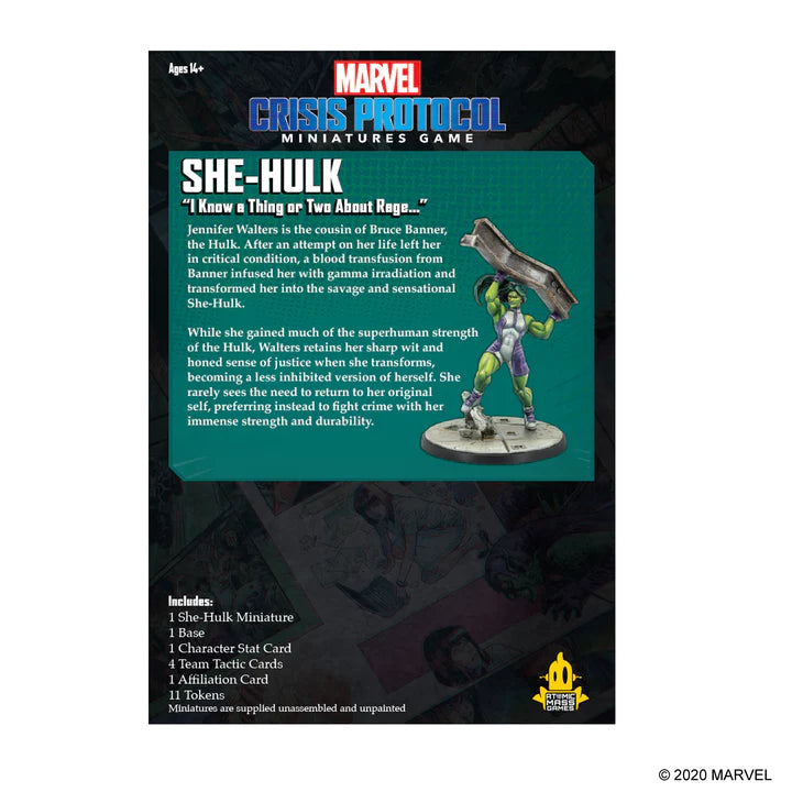 PROTOCOLE DE CRISE MARVEL : She-Hulk