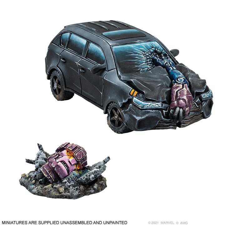 MARVEL CRISIS PROTOCOL: Crashed Sentinel Terrain Pack