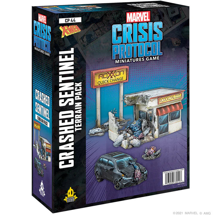 MARVEL CRISIS PROTOCOL: Crashed Sentinel Terrain Pack