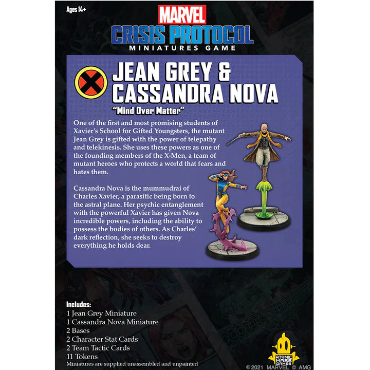 PROTOCOLE DE CRISE MARVEL : Jean Gray et Cassandra Nova