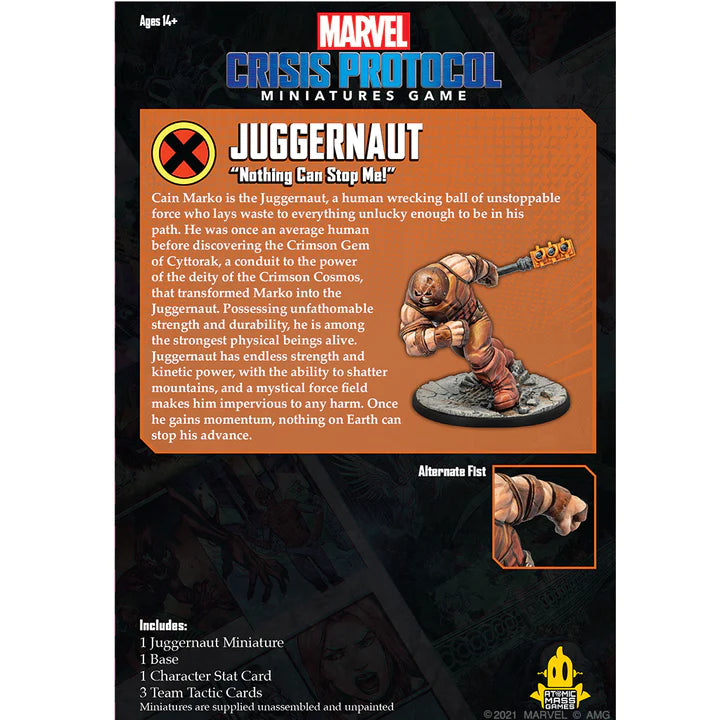 PROTOCOLE DE CRISE MARVEL : Juggernaut