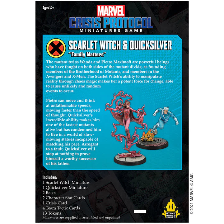 MARVEL CRISIS PROTOCOL: Scarlet Witch & Quicksilver