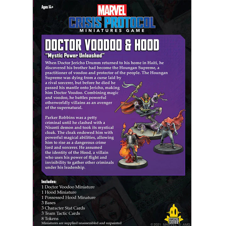 PROTOCOLE DE CRISE MARVEL : Docteur Voodoo &amp; Hood