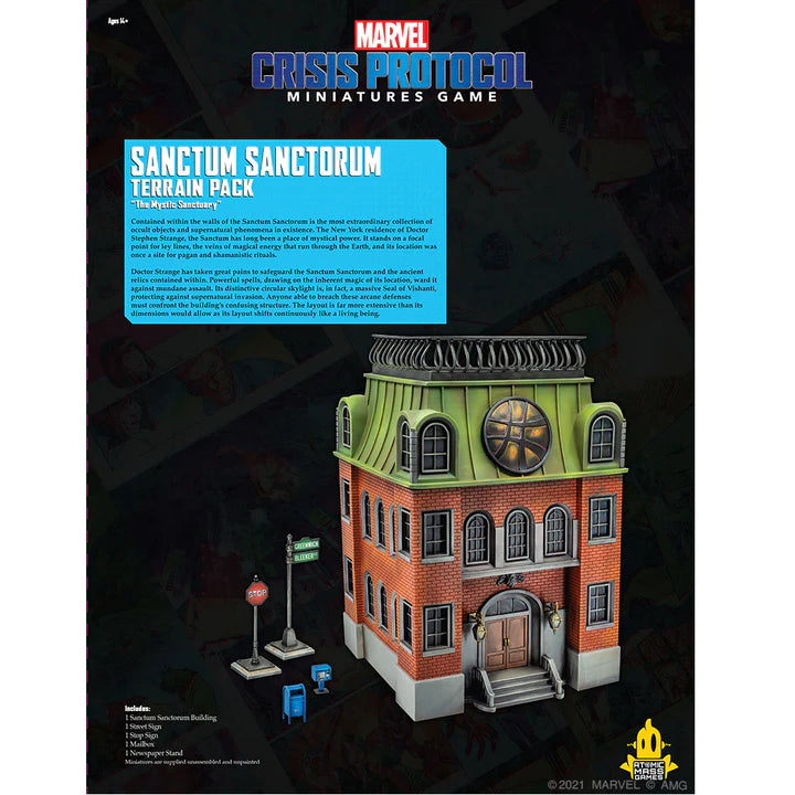 MARVEL CRISIS PROTOCOL: Sanctum Sanctorum Terrain Pack