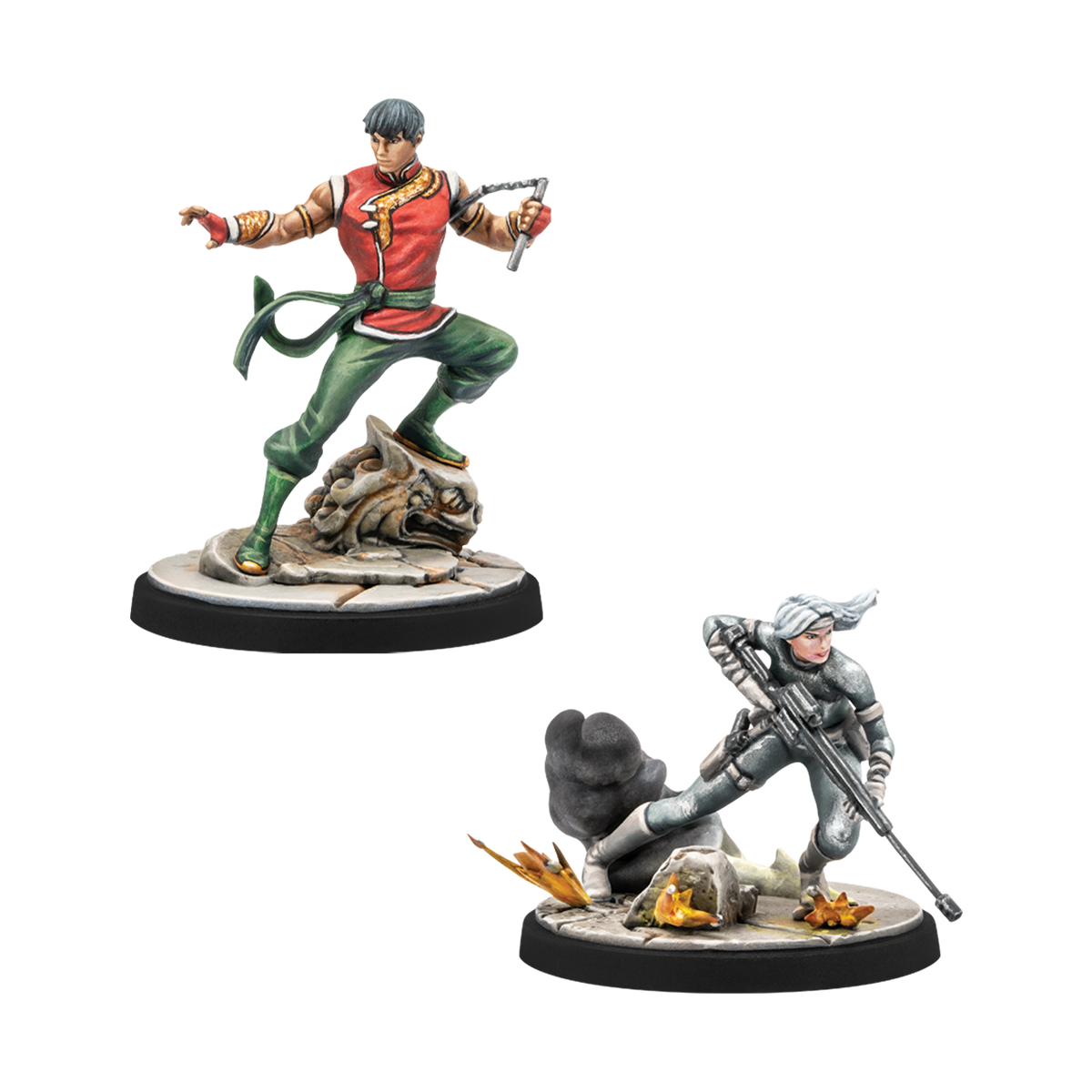 Shang-Chi and Silver Sable CP69