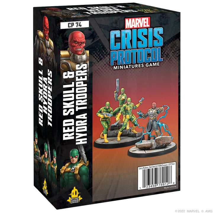 PROTOCOLE DE CRISE MARVEL : Troupes Crâne Rouge et Hydra